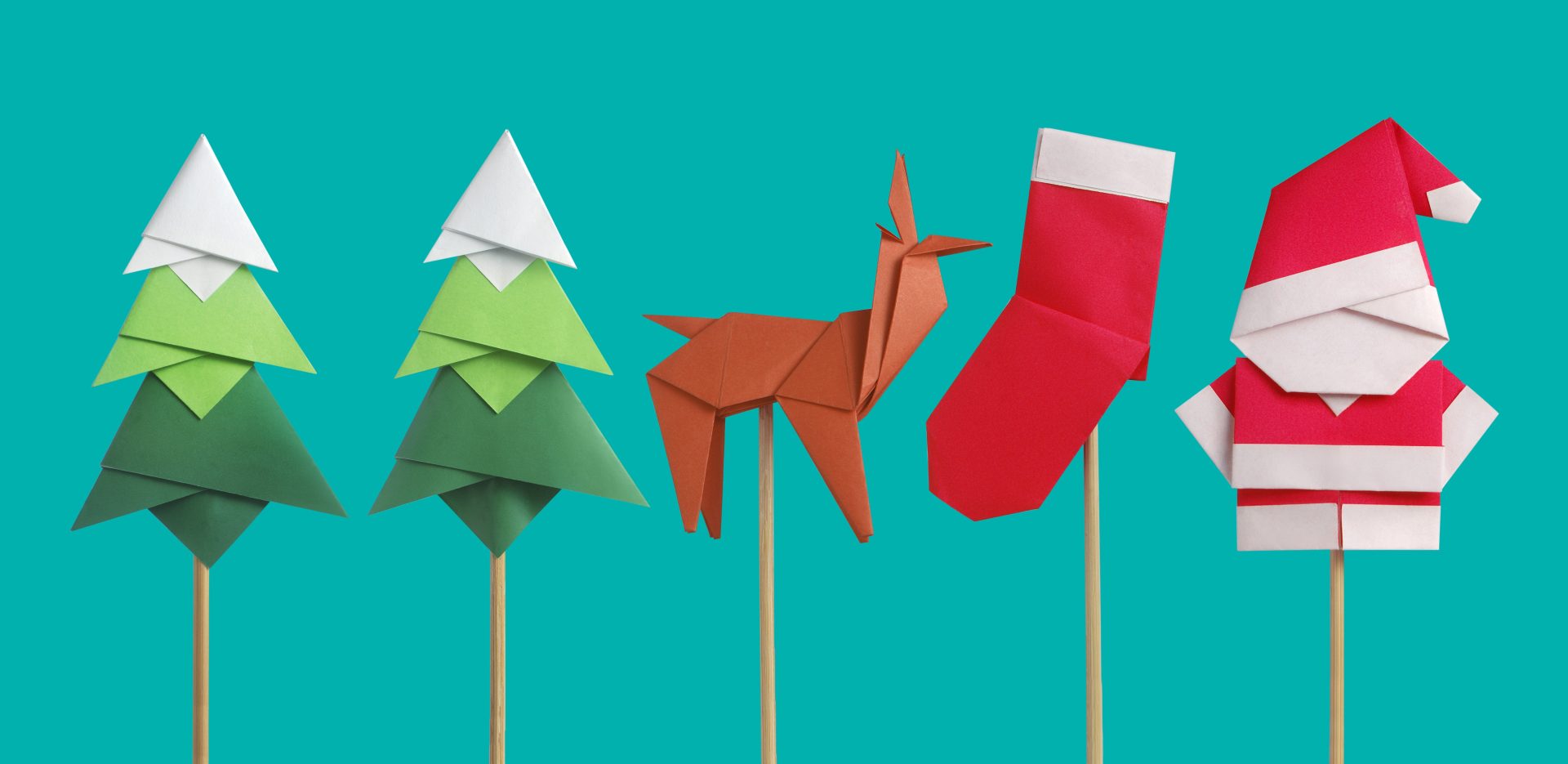 Origami store christmas ornaments