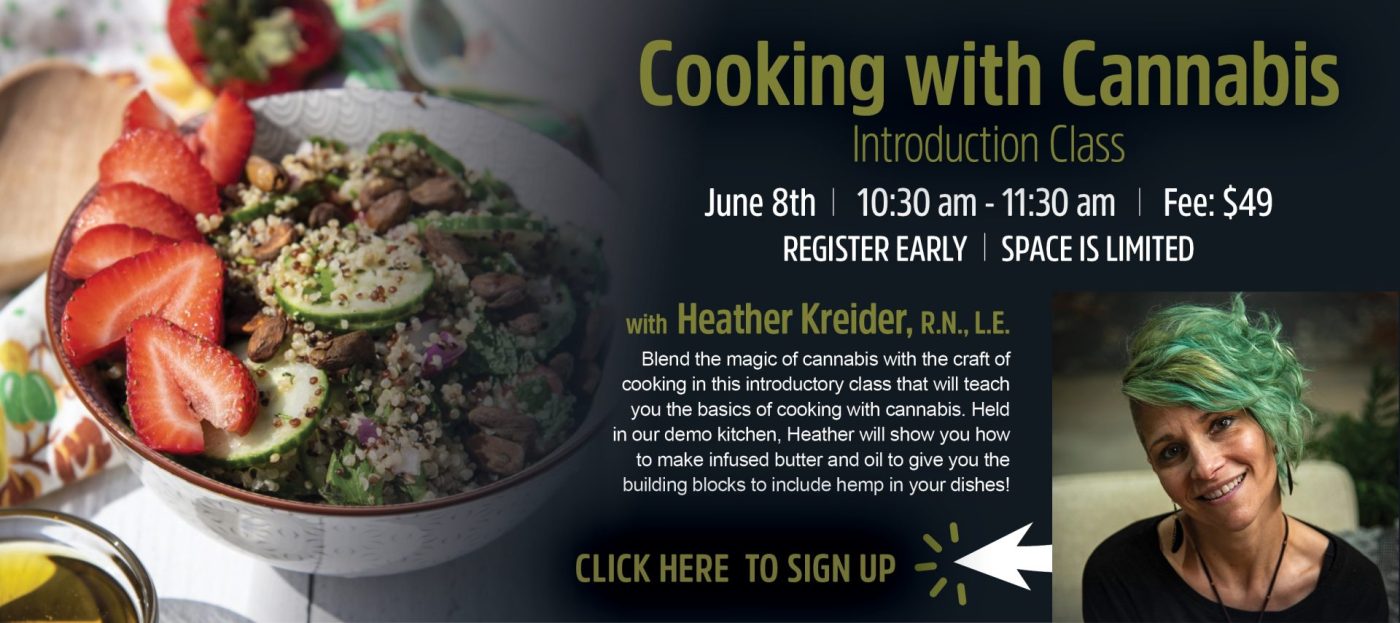 Cooking with Cannabis Classes | Lancaster PA | Lancaster, PA | Hempfield Apothetique | Lancaster, PA