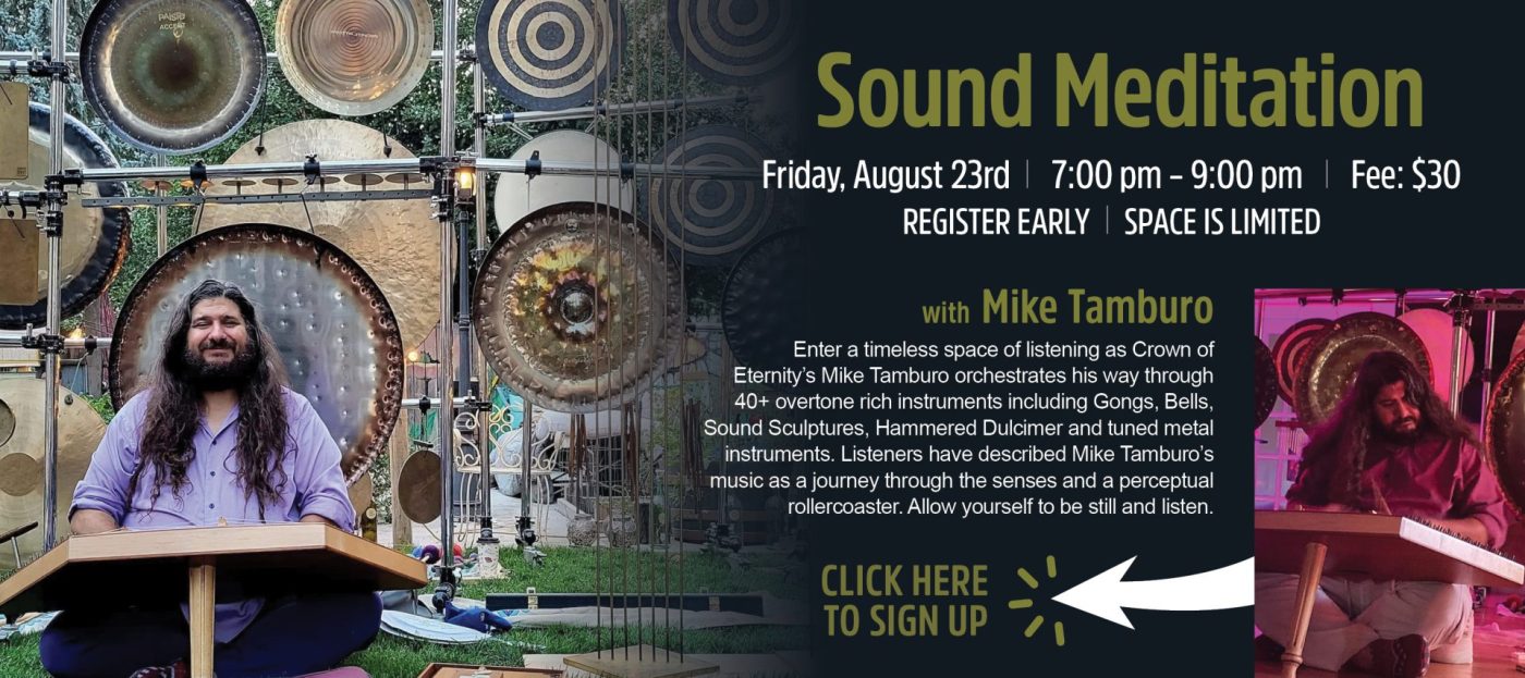 Sound Meditation | Mike Tamburo | Hempfield Apothetique | Lancaster , PA