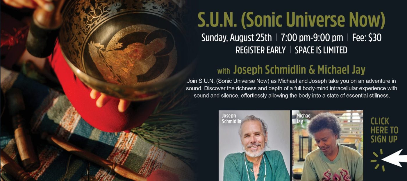 S.U.N (Sonic Universe Now) with Joseph Schmidlin and Michael Jay | Sound Meditation | Lancaster, PA