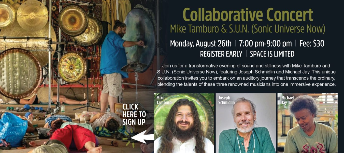 Collaborate Sound Meditation Concert | Mike Tamburo | Hempfield Apothetique | Lancaster , PA