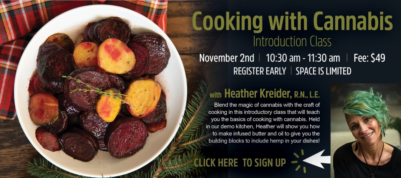 Cooking with Cannabis Classes | Lancaster PA | Lancaster, PA | Hempfield Apothetique | Lancaster, PA