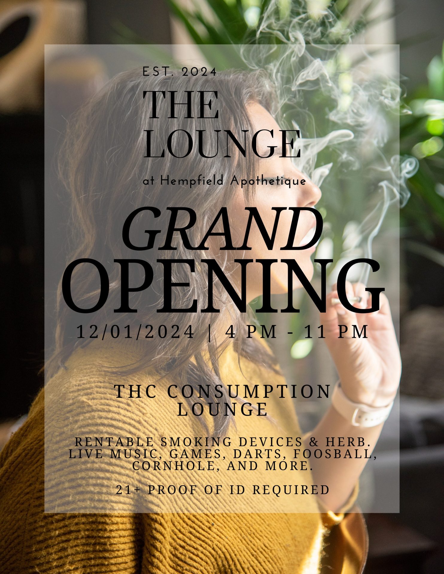 Grand Opening of Pennsylvania's First THC Consumption Lounge | Lancaster, PA | The Lounge at Hempfield Apothetique