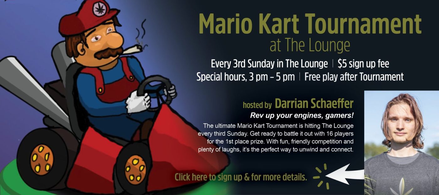 Mario Kart Tournament | Lancaster, PA | Hempfield Apothetique | The Lounge at Hempfield Apothetique