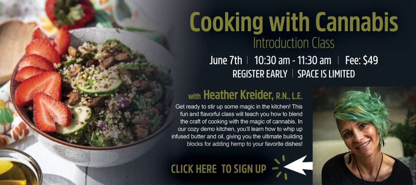 Cooking with Cannabis Classes | Lancaster PA | Lancaster, PA | Hempfield Apothetique | Lancaster, PA